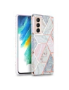 Tech-Protect Marble Samsung Galaxy S21 FE Pink