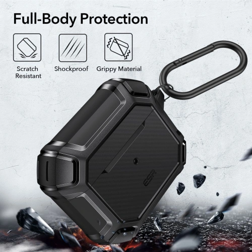 Kup Etui ESR Shock Armor Apple AirPods 3 Black - ESR449BLK - {ean13} - Sklep Home Screen