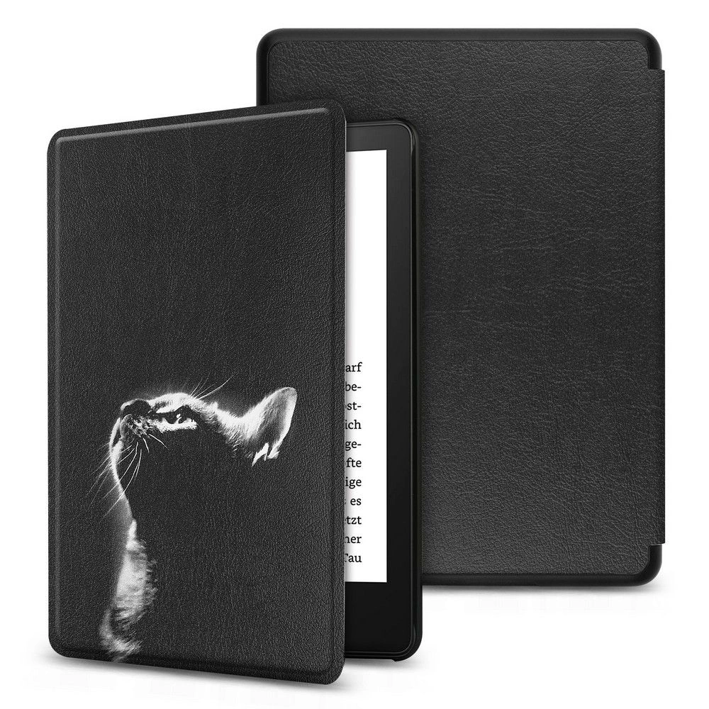 Etui Tech-Protect Smartcase Kindle Paperwhite 5/Signature Edition Black Cat