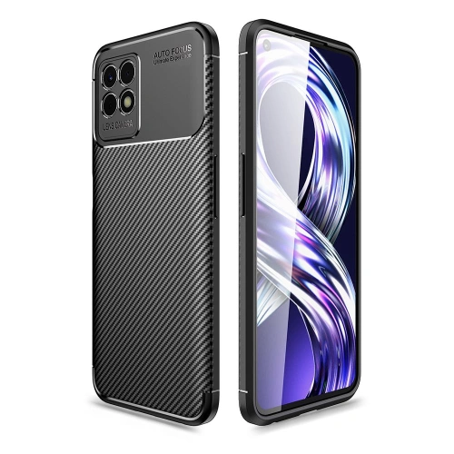 Kup Etui Tech-Protect TPUCarbon Realme 8i Negru - THP805BLK - {ean13} - Sklep Home Screen
