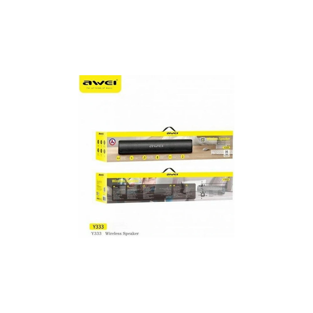 AWEI Soundbar Bluetooth Y333 czarny/black