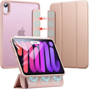 Kup Etui ESR Rebound Hybrid Apple iPad mini 2021 (6. generacji) / iPad mini 8.3" 2024 (7. generacji) Frosted Rose Gold - ESR450RS - {ean13} - Sklep Home Screen