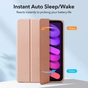 Kup Etui ESR Rebound Hybrid Apple iPad mini 2021 (6. generáció) / iPad mini 8.3" 2024 7gen Frosted Rose Gold - ESR450RS - {ean13} - Sklep Home Screen