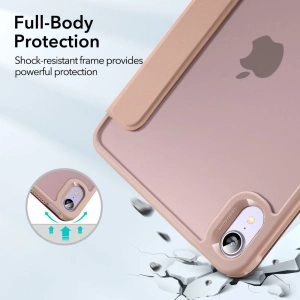 Kup Etui ESR Rebound Hybrid Apple iPad mini 2021 (6. generáció) / iPad mini 8.3" 2024 7gen Frosted Rose Gold - ESR450RS - {ean13} - Sklep Home Screen