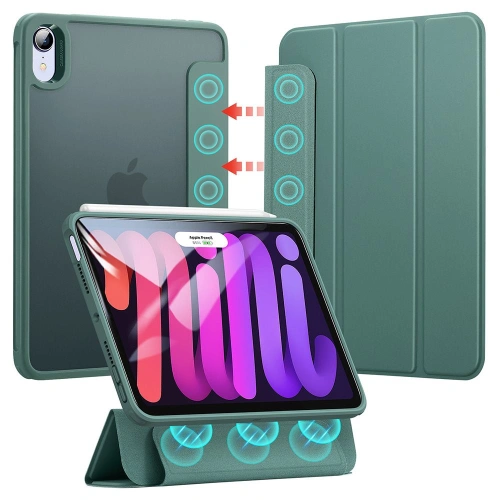 Kup Etui ESR Rebound Hybrid Apple iPad mini 2021 (6. generacji) / iPad mini 8.3" 2024 (7. generacji) Frosted Green - ESR451GRN - {ean13} - Sklep Home Screen