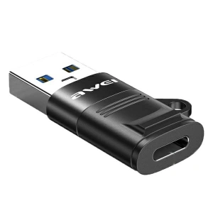 Kup AWEI Adapter CL-13 USB-C/USB-A czarny - AWEI084BLK - {ean13} - Sklep Home Screen