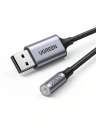 3.5mm UGREEN CM477 Audio-Adapter, USB auf Mini Jack AUX (grau)