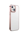 Etui Baseus Glitter Apple iPhone 13 (Růžové)