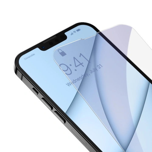 Kup Szkło hartowane 0.3mm Baseus SGBL020302 Antiblue Apple iPhone 13 mini [2 PACK] - BSU2928 - {ean13} - Sklep Home Screen
