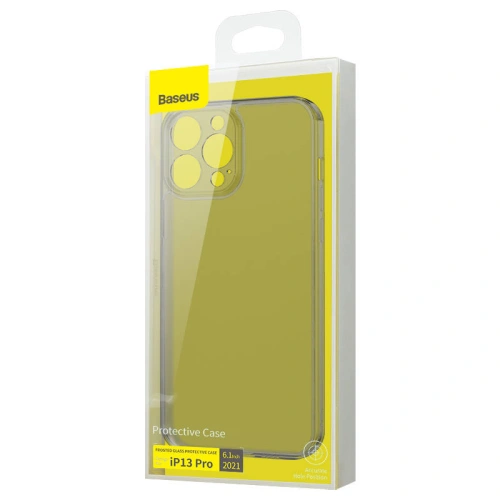 Kup Etui Baseus Frosted Glass Apple iPhone 13 Pro (fekete) - BSU2931BLK - {ean13} - Sklep Home Screen