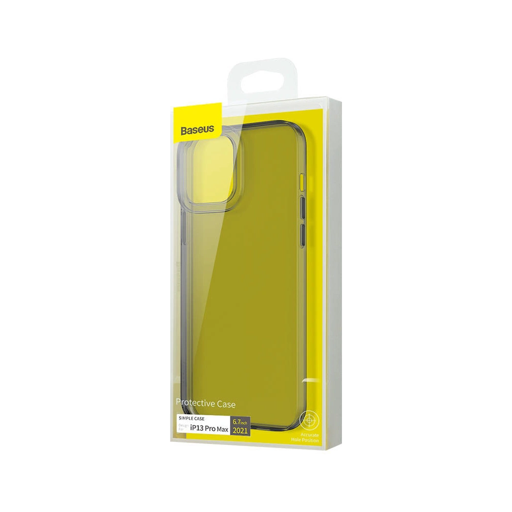 Etui Baseus Simple Apple iPhone 13 Pro Max (szary)