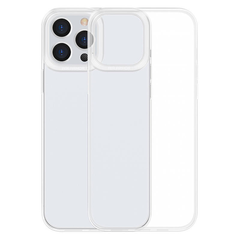 Baseus Simple Transparent Case for iPhone 13 Pro (white)