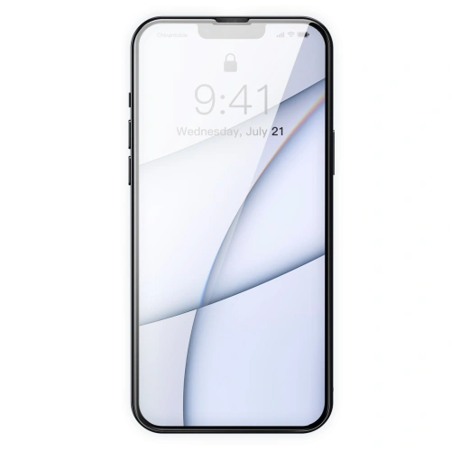 Kup Pancéřové sklo 0.3mm Baseus SGQP010201 Apple iPhone 13 Pro Max [2 PACK] (černý rám) - BSU2942 - {ean13} - Sklep Home Screen