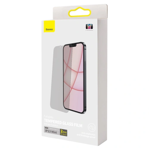Buy Baseus SGBL020702 Privacy Glass 0.3mm Apple iPhone 16e / 14 / 13 / 13 Pro [2 PACK] - BSU2943 - {ean13} - Home Screen Store Europe