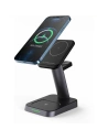 Încărcător wireless Tech-Protect W68 3in1 Magnetic MagSafe Wireless Charger Black