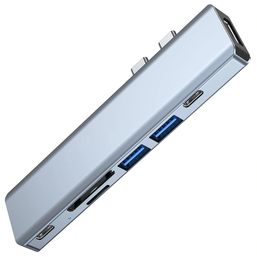 Kup Hub 7w1 Tech-Protect V5 Szürke - THP807GRY - {ean13} - Sklep Home Screen