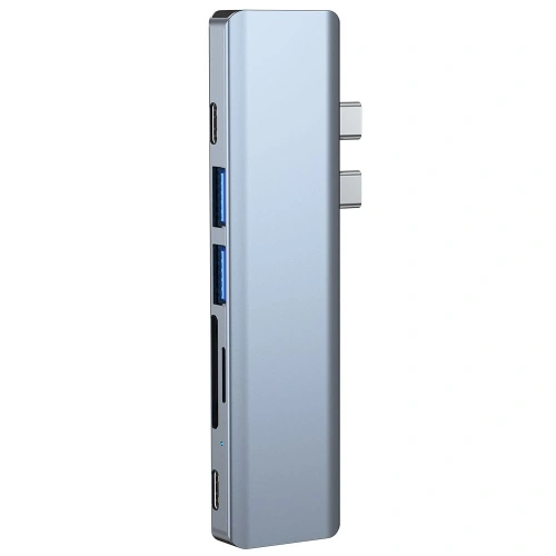 Kup Hub 7w1 Tech-Protect V5 Szürke - THP807GRY - {ean13} - Sklep Home Screen