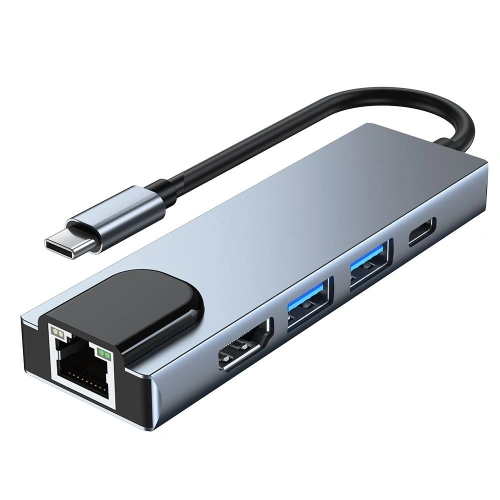 Kup Hub 5w1 Tech-Protect V3 Szürke - THP808GRY - {ean13} - Sklep Home Screen