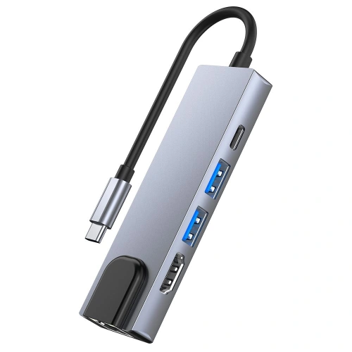 Kup Hub 5w1 Tech-Protect V3 Szürke - THP808GRY - {ean13} - Sklep Home Screen