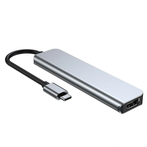 Kup Hub 6w1 Tech-Protect V4 Szürke - THP809GRY - {ean13} - Sklep Home Screen