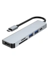 Kup Hub 6w1 Tech-Protect V4 Szürke - THP809GRY - {ean13} - Sklep Home Screen