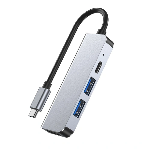 Kup Hub 4w1 Tech-Protect V2 Gray - THP810GRY - {ean13} - Sklep Home Screen