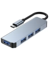 Kup Hub 4w1 Tech-Protect V1 Szürke - THP811GRY - {ean13} - Sklep Home Screen