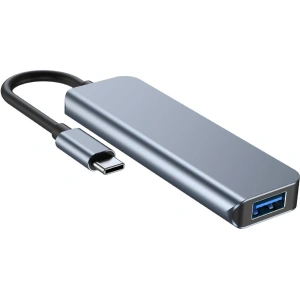 Hub 4w1 Tech-Protect V1 Gray