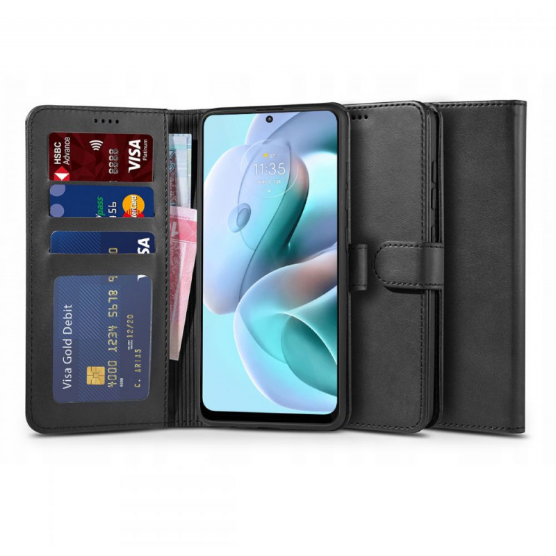 Buy Tech-protect Wallet Motorola Moto G31/G41 Black - 9589046919619 - THP812BLK - Homescreen.pl