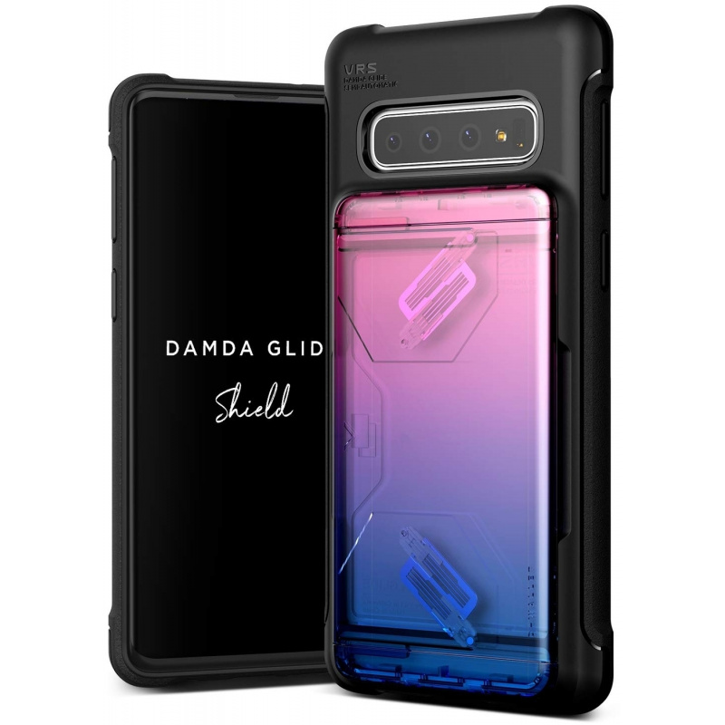 Etui VRS Design Damda Shield Samsung Galaxy S10 Pink Blue