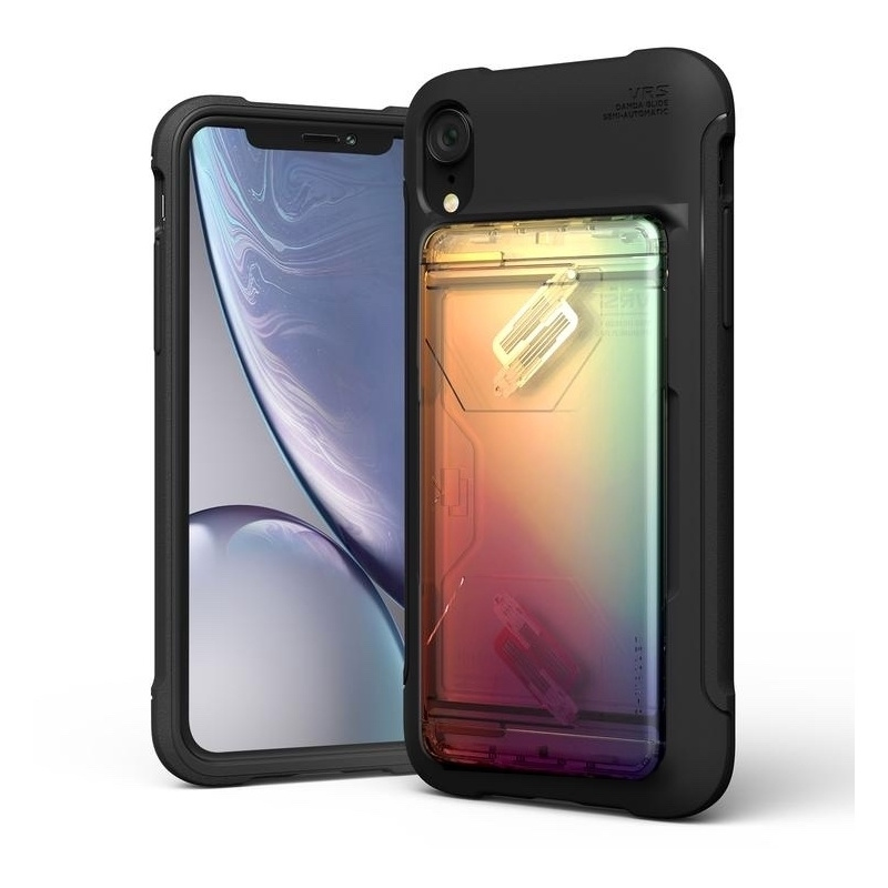 Etui VRS Design Damda Shield iPhone XR 6.1 Orange Purple