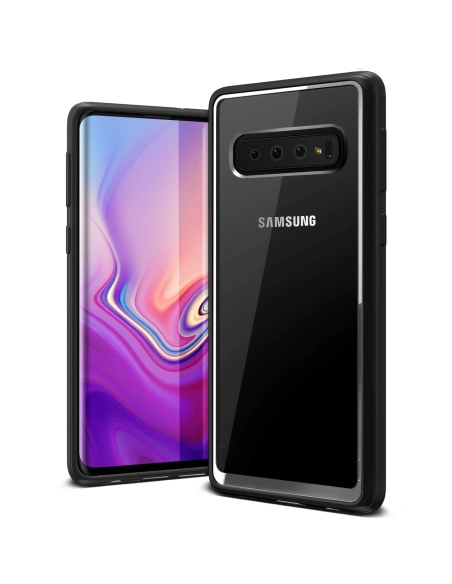 vrs design crystal chrome samsung galaxy s10 black vrs design crystal chrome samsung galaxy s10 plus case