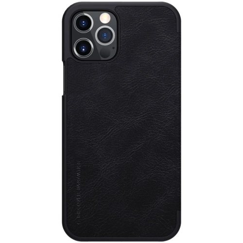 Kup Nillkin Apple Tasche QIN iPhone 12 Pro Max Schwarz - NLK165BLK - {ean13} - Sklep Home Screen