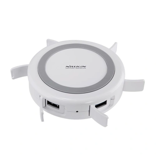 Kup Încărcătorul wireless Nillkin Wireless Charging Hermit QI + 4xUSB - NLK205 - {ean13} - Sklep Home Screen