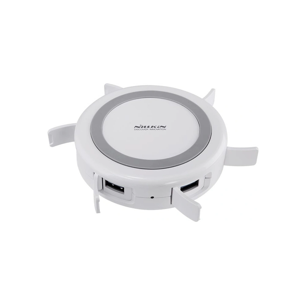 Ładowarka sieciowa indukcyjna Nillkin Wireless Charging Hermit QI + 4xUSB