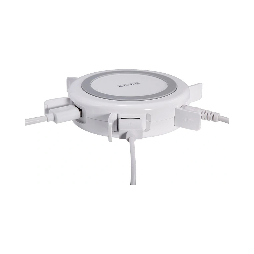 Ładowarka sieciowa indukcyjna Nillkin Wireless Charging Hermit QI + 4xUSB