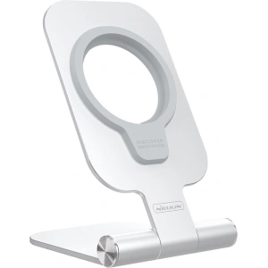 Kup Stojak aluminiowy MagSafe Nillkin MagLock Silver - NLK221SLV - {ean13} - Sklep Home Screen