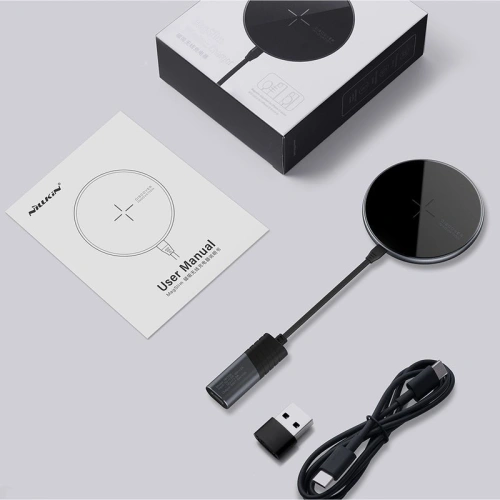 Kup Ładowarka bezprzewodowa Qi Nillkin MagSlim Wireless Charger 10W Black - NLK222BLK - {ean13} - Sklep Home Screen