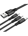 Kup Kabel Nillkin Swift 3w1 USB-C/microUSB/Lightning černý - NLK240BLK - {ean13} - Sklep Home Screen