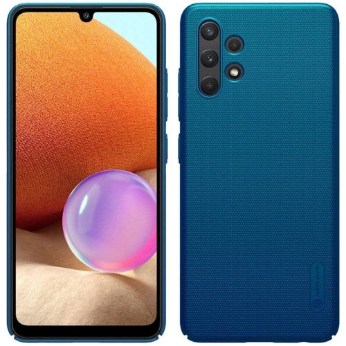 Buy Nillkin Super Frosted Shield Samsung Galaxy A32 4G Peacock Blue - NLK254BLU - {ean13} - Home Screen Store Europe