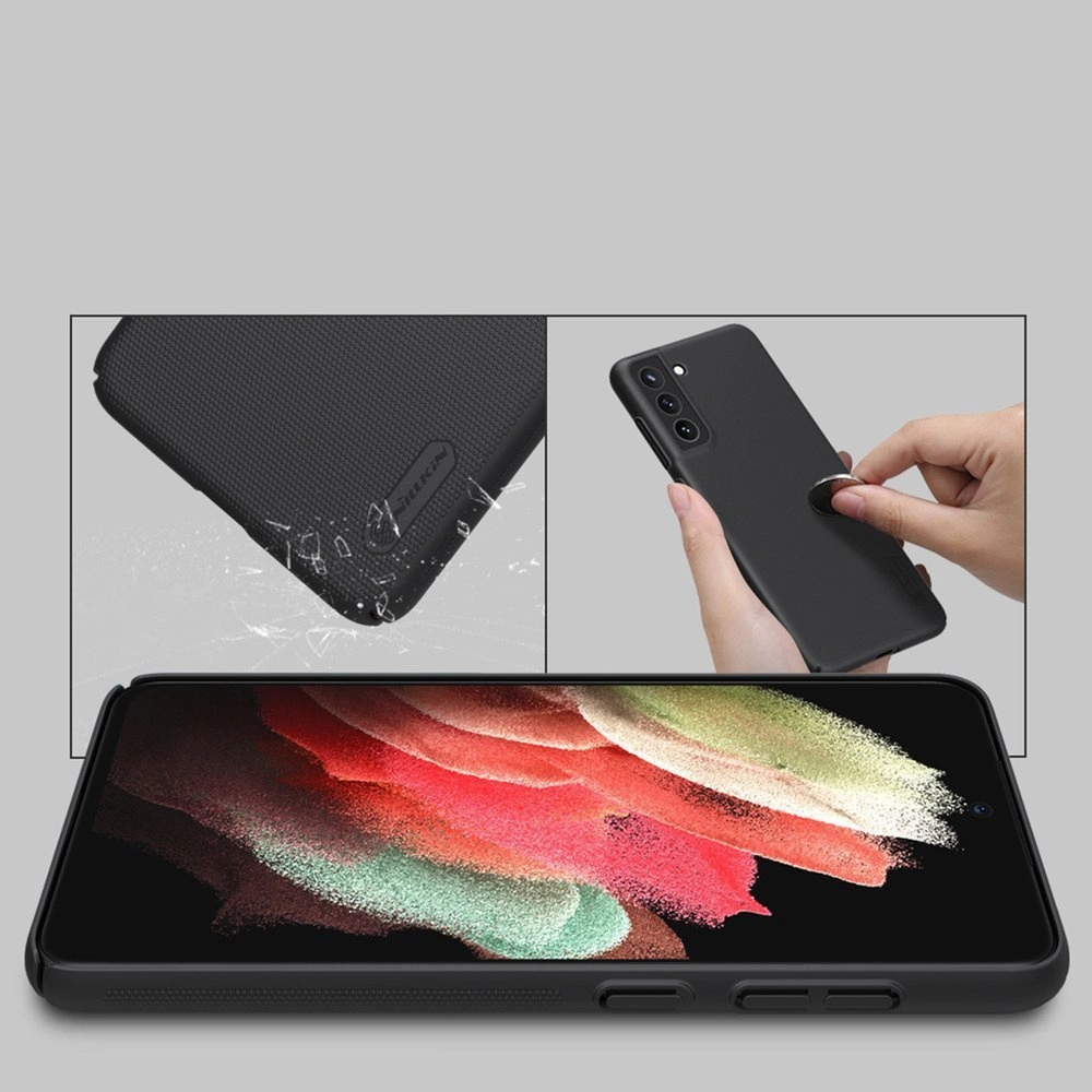 Etui Nillkin Super Frosted Shield Samsung Galaxy S21 FE Black