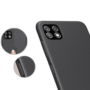 Kup Etui Nillkin Super Frosted Shield Samsung Galaxy A22 5G Fekete - NLK251BLK - {ean13} - Sklep Home Screen