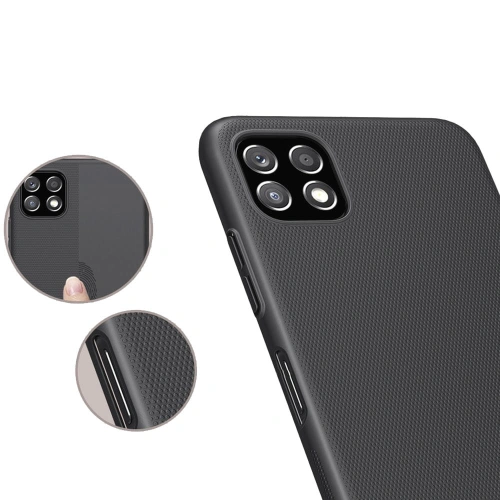 Kup Etui Nillkin Super Frosted Shield Samsung Galaxy A22 5G Black - NLK251BLK - {ean13} - Sklep Home Screen
