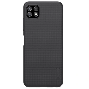 Kup Etui Nillkin Super Frosted Shield Samsung Galaxy A22 5G Fekete - NLK251BLK - {ean13} - Sklep Home Screen