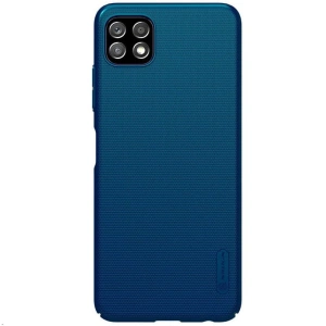 Kup Etui Nillkin Super Frosted Shield Samsung Galaxy A22 5G Páva Kék - NLK250BLU - {ean13} - Sklep Home Screen