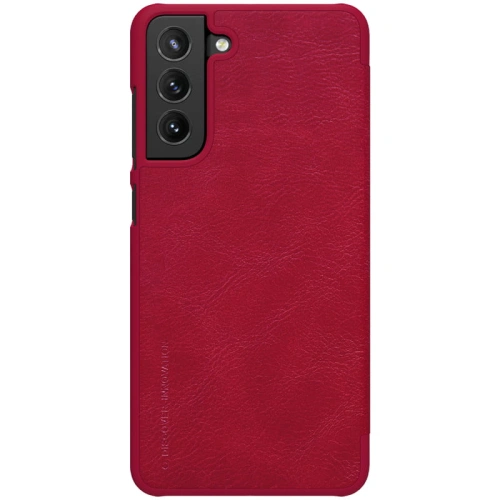 Kup Etui Nillkin QIN Samsung Galaxy S21 FE Roșu - NLK249RED - {ean13} - Sklep Home Screen