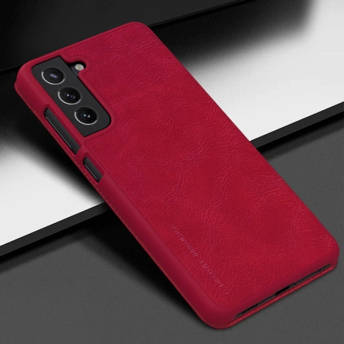 Kup Etui Nillkin QIN Samsung Galaxy S21 FE Roșu - NLK249RED - {ean13} - Sklep Home Screen