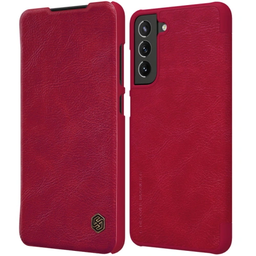 Kup Etui Nillkin QIN Samsung Galaxy S21 FE Roșu - NLK249RED - {ean13} - Sklep Home Screen