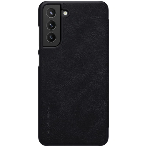 Kup Etui Nillkin QIN Samsung Galaxy S21 FE Fekete - NLK248BLK - {ean13} - Sklep Home Screen