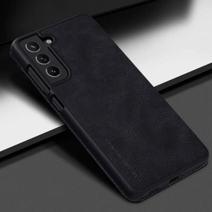 Kup Etui Nillkin QIN Samsung Galaxy S21 FE Black - NLK248BLK - {ean13} - Sklep Home Screen